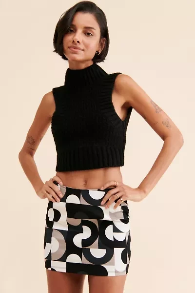 Motel Ima Mini Skirt