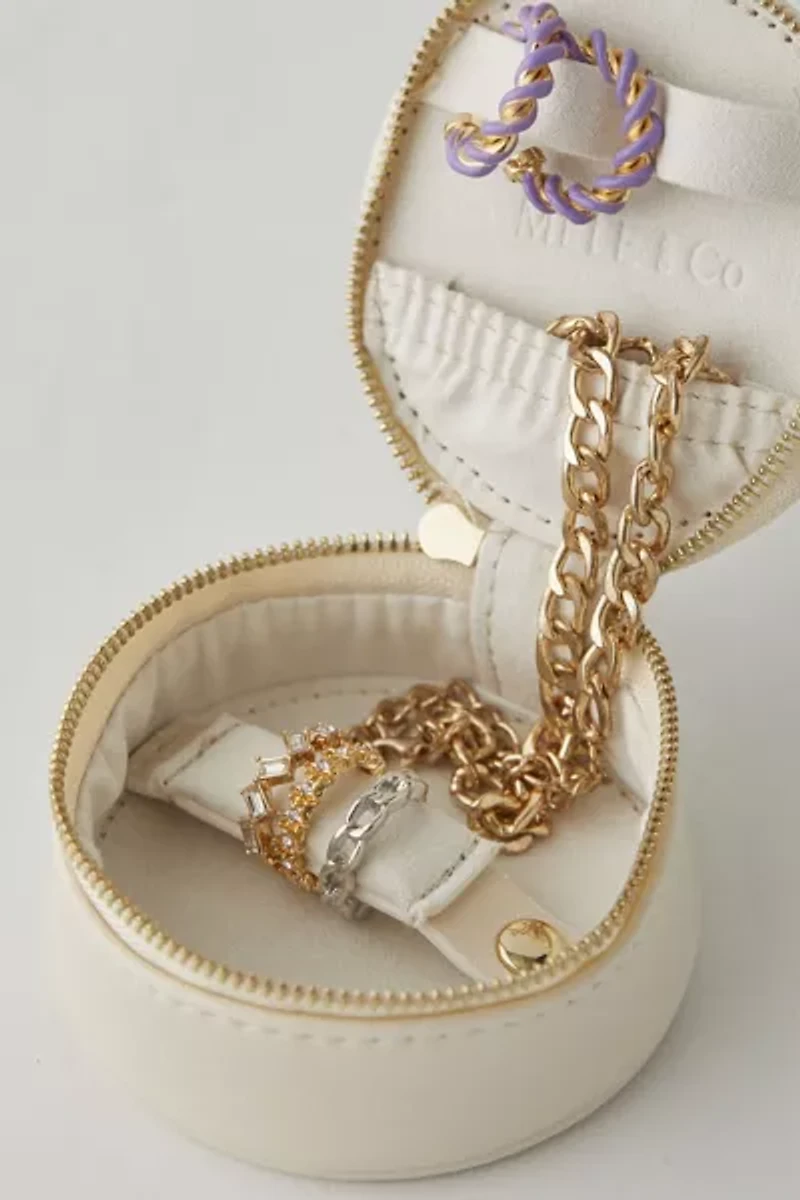 Mele And Co Stow Go Mini Travel Jewelry Case