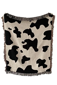 Clr Shop Cowgirl Woven Throw Blanket