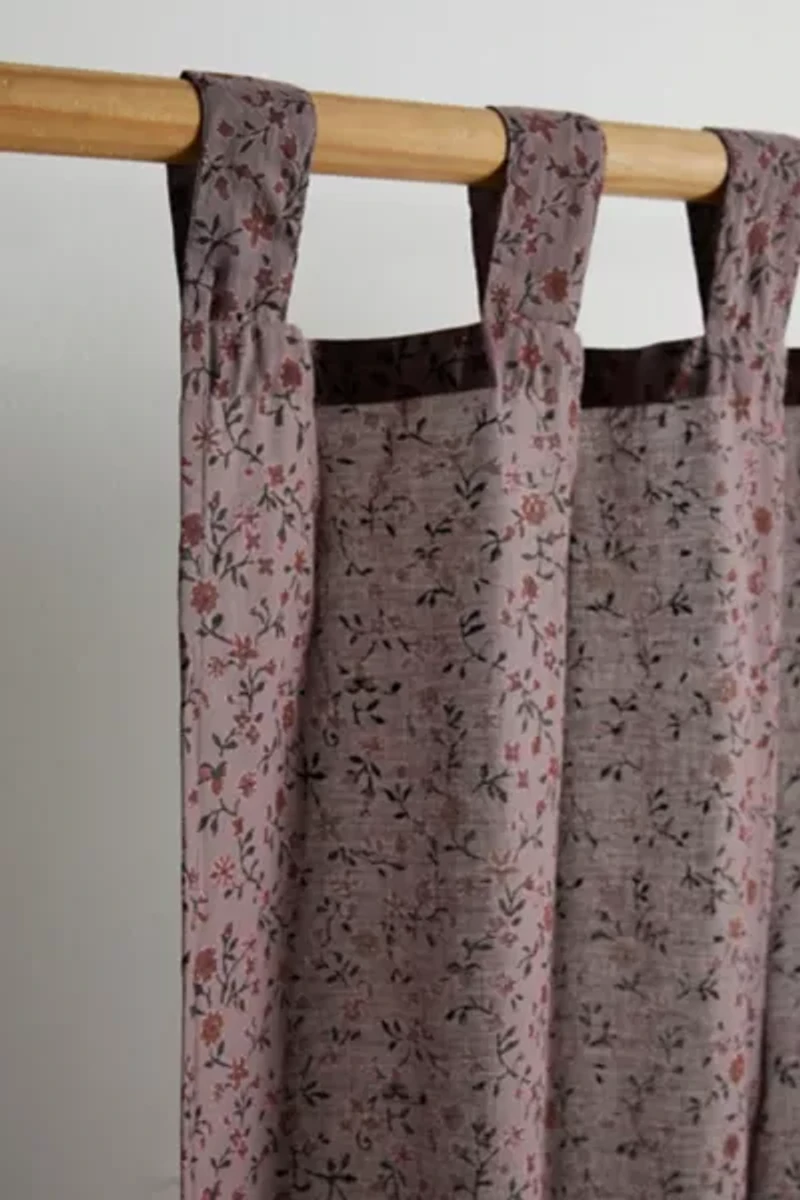 Clarissa Floral Vine Window Panel