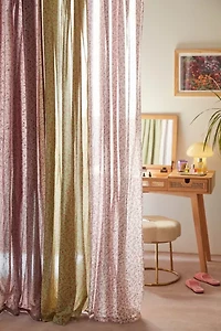 Clarissa Floral Vine Window Panel