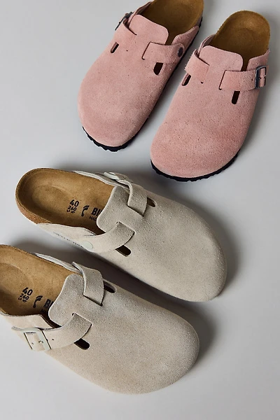 Birkenstock Women's Boston Suede Clogs
