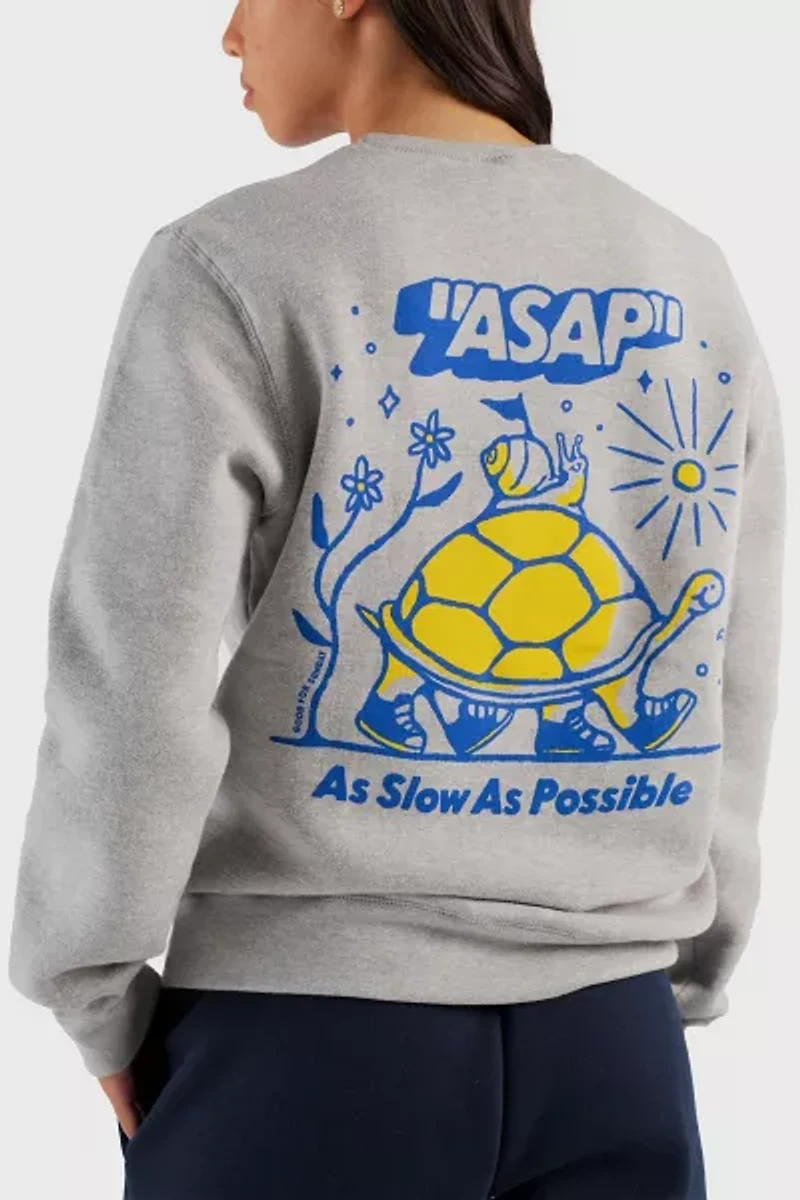 Good For Sunday ASAP Fleece Crewneck Sweatshirt