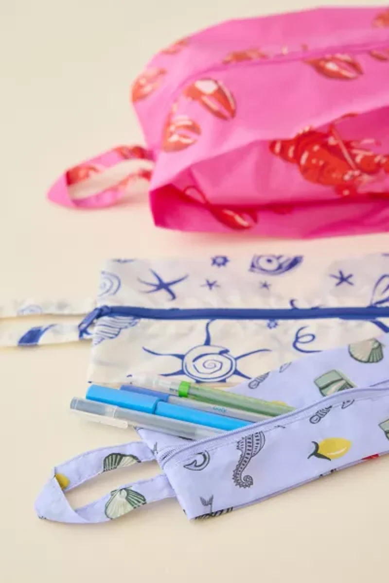 BAGGU 3D Zip Pouch Set
