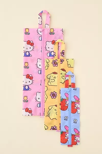 BAGGU 3D Zip Pouch Set