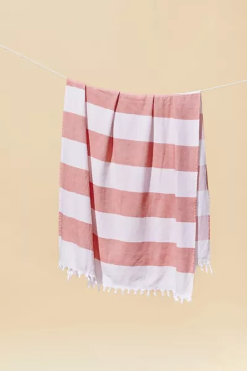 The Get Out Stripe Featherweight Terry Towel Set