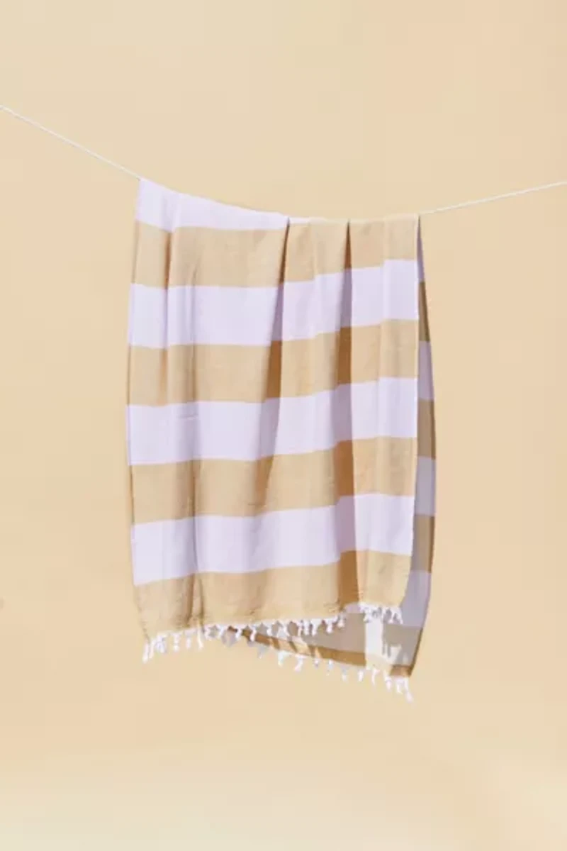 The Get Out Stripe Featherweight Terry Towel Set