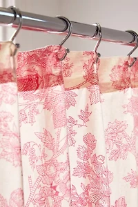 Toile Printed Shower Curtain