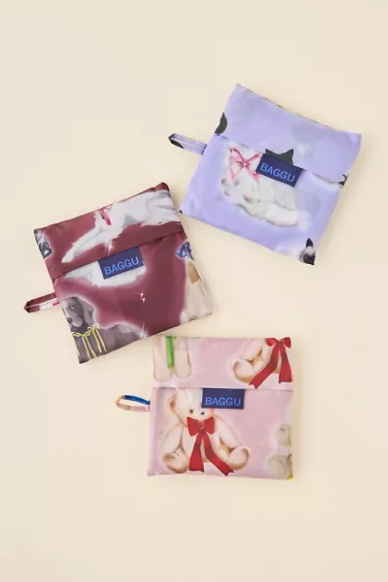 BAGGU Standard Reusable Tote Bag - Set Of 3