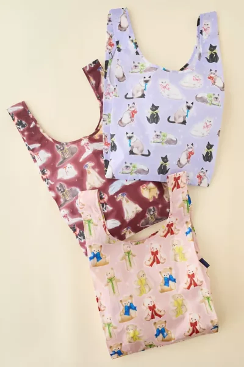 BAGGU Standard Reusable Tote Bag - Set Of 3