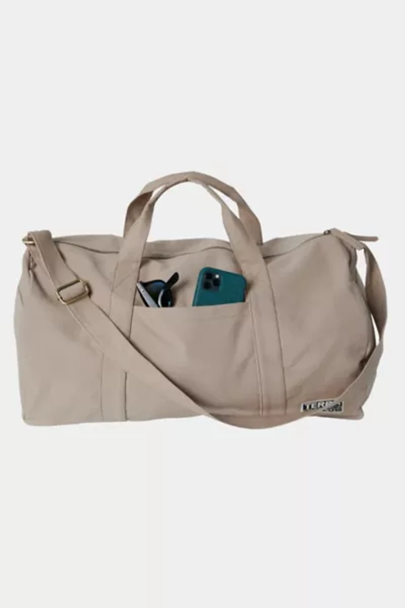 Terra Thread Organic Cotton Canvas Duffle Bag