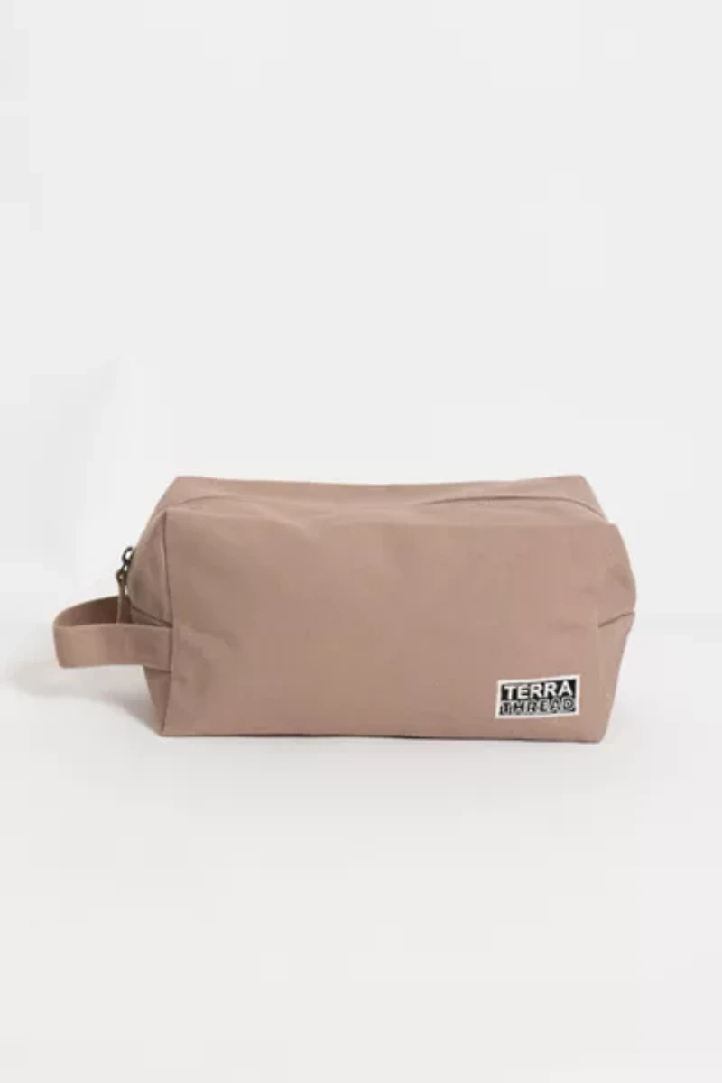 Terra Thread Organic Cotton Canvas Toiletry Bag
