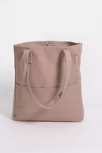 Terra Thread Organic Cotton Multi Pocket Canvas Tote