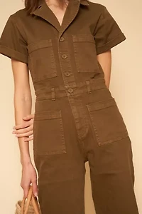 Whimsy + Row Logan Organic Cotton Jumpsuit