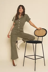 Whimsy + Row Logan Organic Cotton Jumpsuit