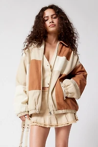 BDG Harrington Twill Patchwork Jacket