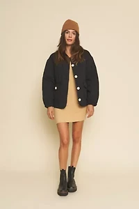 Whimsy + Row Liam Organic Cotton Quilted Jacket