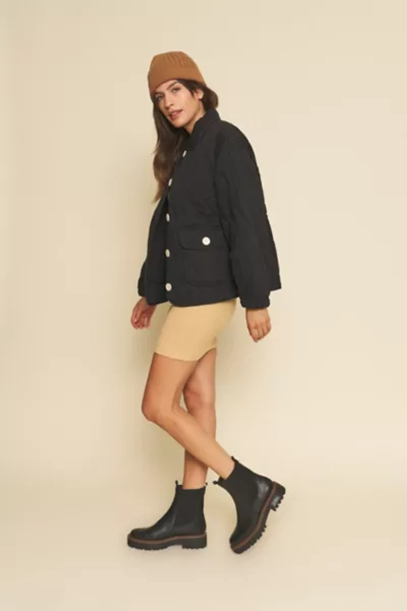 Whimsy + Row Liam Organic Cotton Quilted Jacket
