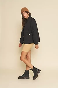 Whimsy + Row Liam Organic Cotton Quilted Jacket