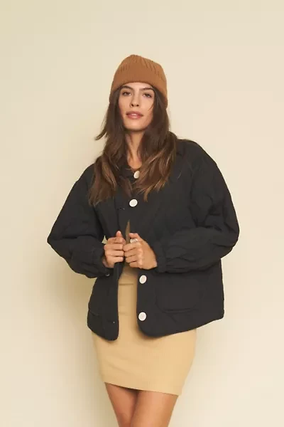Whimsy + Row Liam Organic Cotton Quilted Jacket