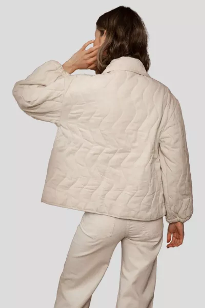 Whimsy + Row Liam Organic Cotton Quilted Jacket