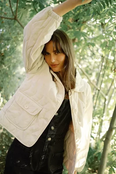 Whimsy + Row Liam Organic Cotton Quilted Jacket