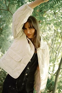 Whimsy + Row Liam Organic Cotton Quilted Jacket