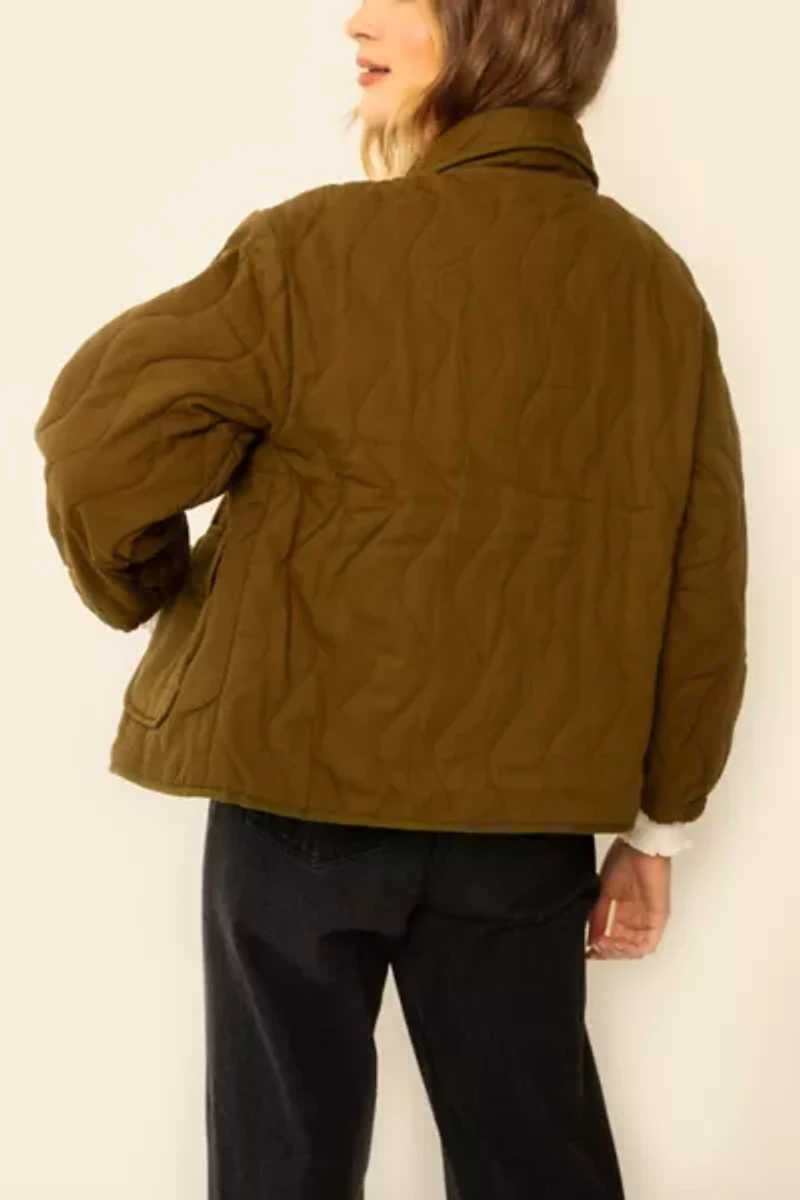 Whimsy + Row Liam Organic Cotton Quilted Jacket