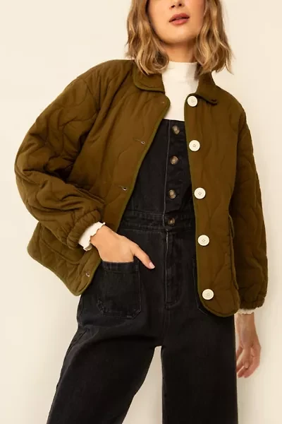 Whimsy + Row Liam Organic Cotton Quilted Jacket
