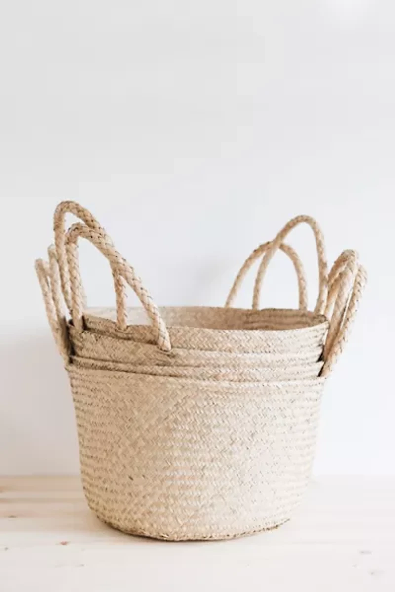 Roan Iris Benny Floor Basket