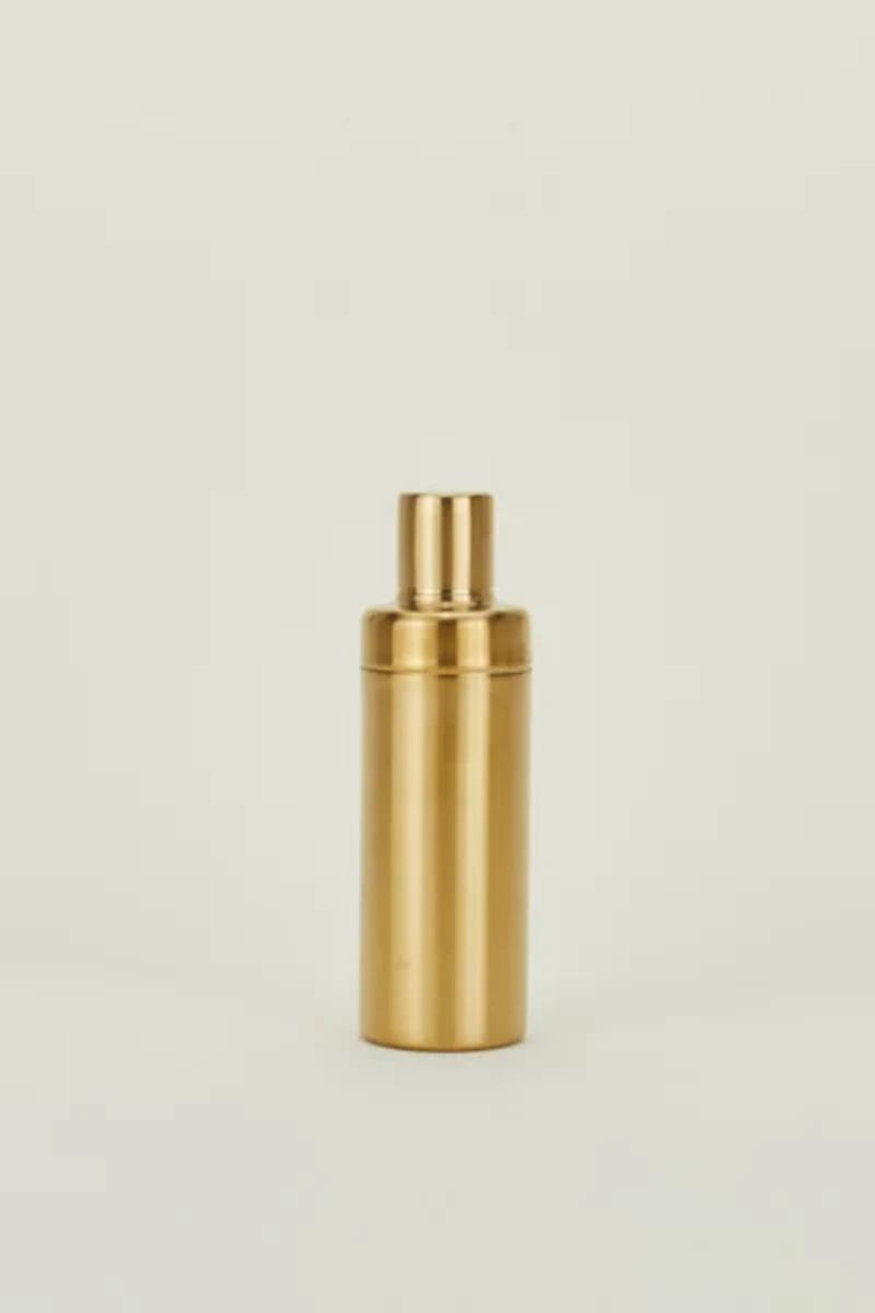 Hawkins New York Simple Brass Cocktail Shaker