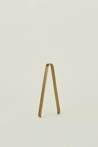 Hawkins New York Simple Brass Ice Tongs