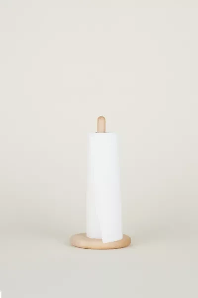 Hawkins New York Simple Maple Wood Paper Towel Holder