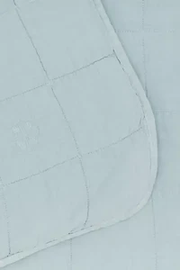 Hawkins New York Simple Washed Linen Quilt