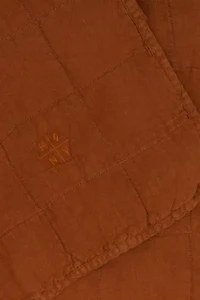 Hawkins New York Simple Washed Linen Quilt