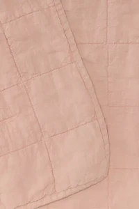 Hawkins New York Simple Washed Linen Quilt