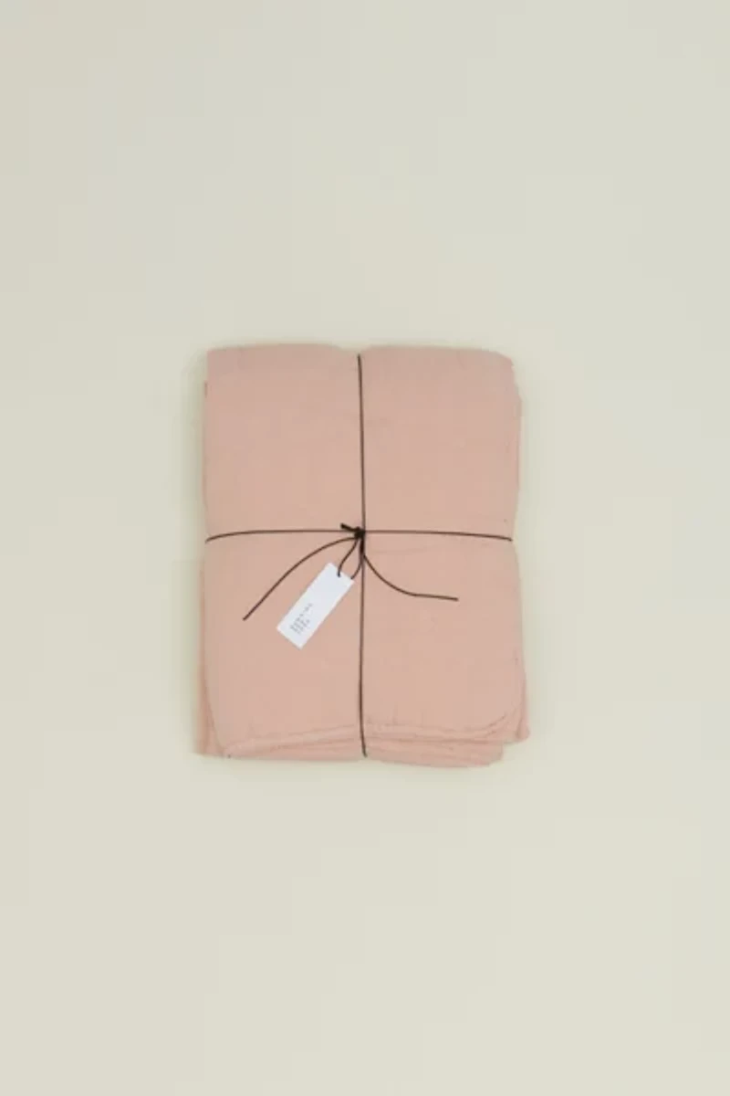 Hawkins New York Simple Washed Linen Quilt