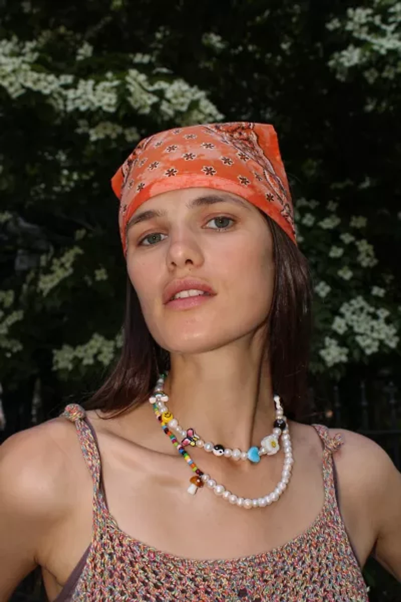 Velvet Luna Effy Beaded Pearl Necklace