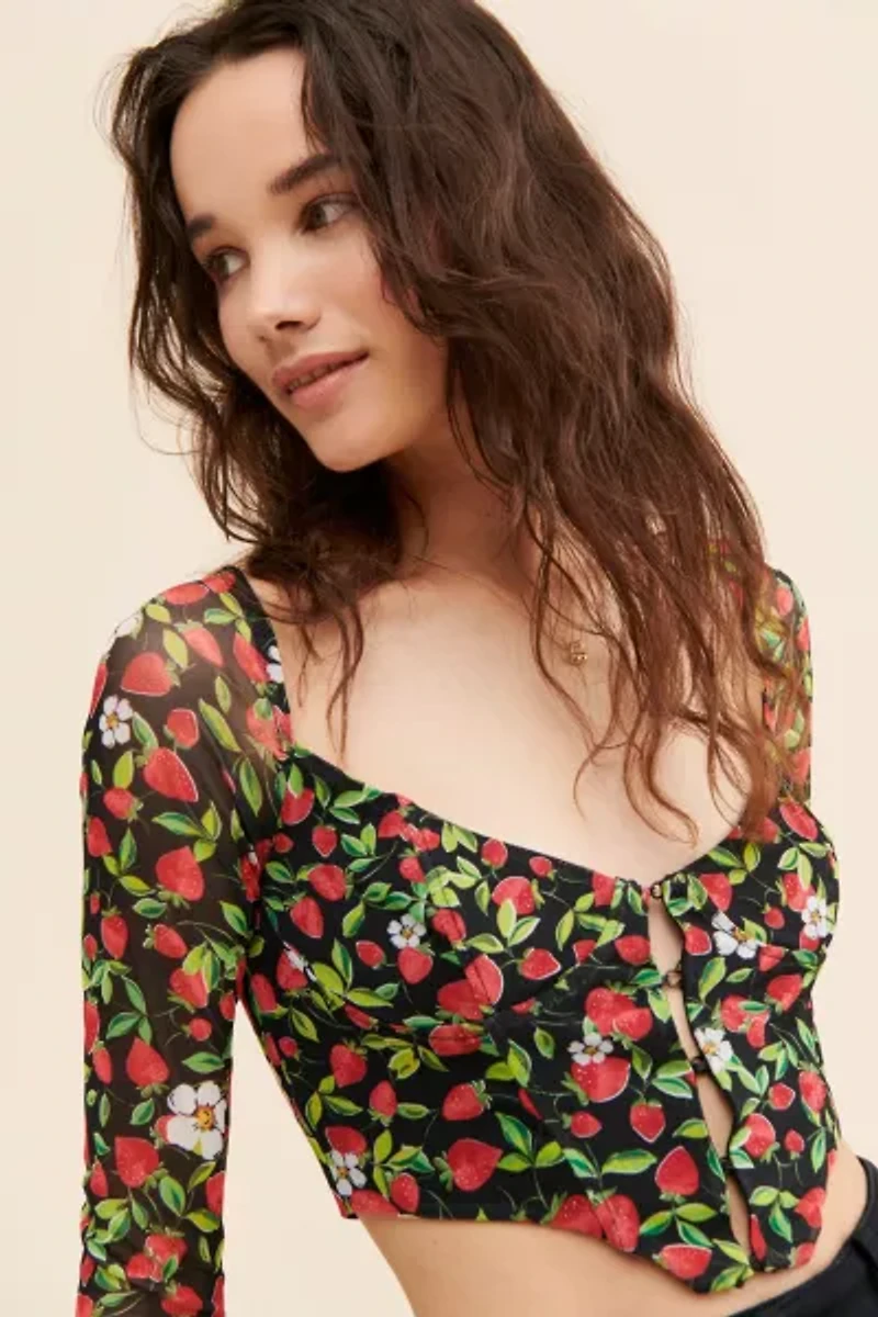 AFRM Grecian Corset Top