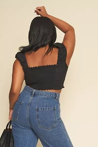 Whimsy + Row Denim Flora Organic Cotton Pant