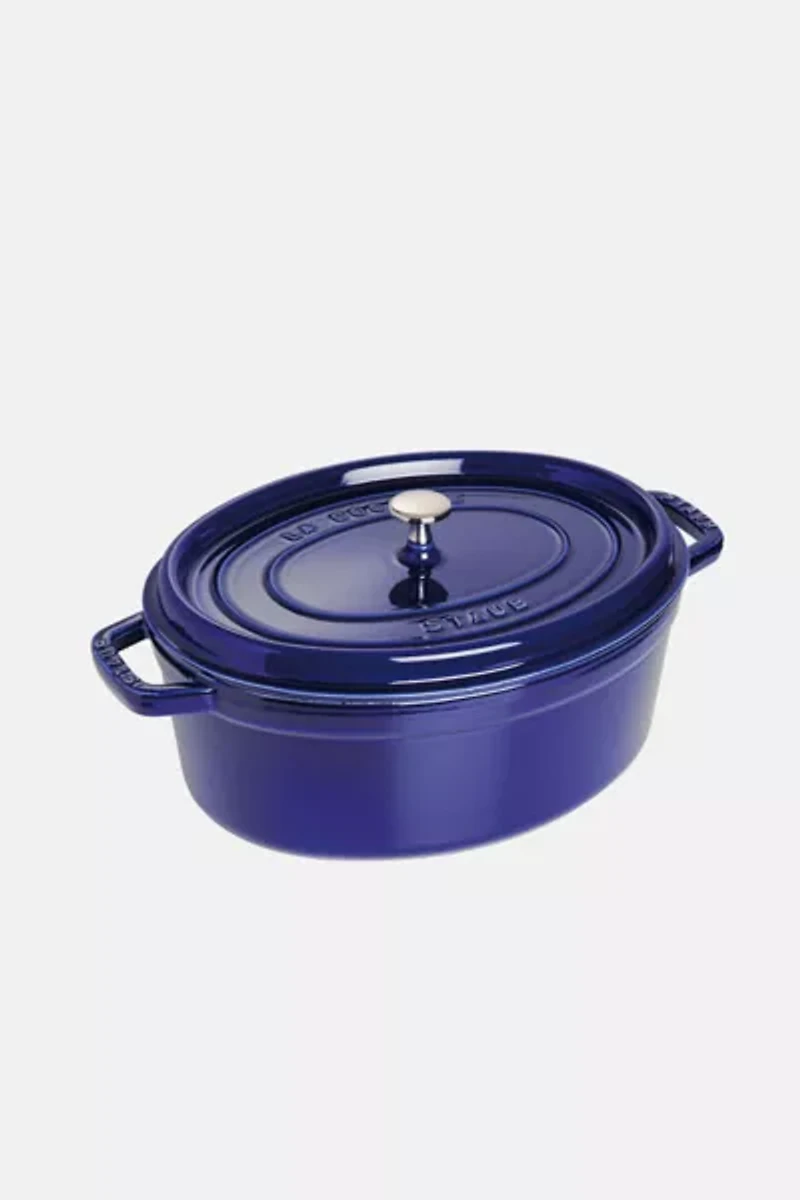 Staub Cast Iron Oval 5.75-quart Cocotte Dutch Oven Made France
