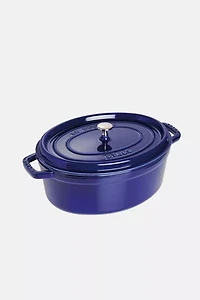 Staub Cast Iron Oval 5.75-quart Cocotte Dutch Oven Made France