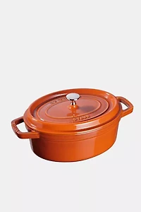 Staub Cast Iron Oval 5.75-quart Cocotte Dutch Oven Made France