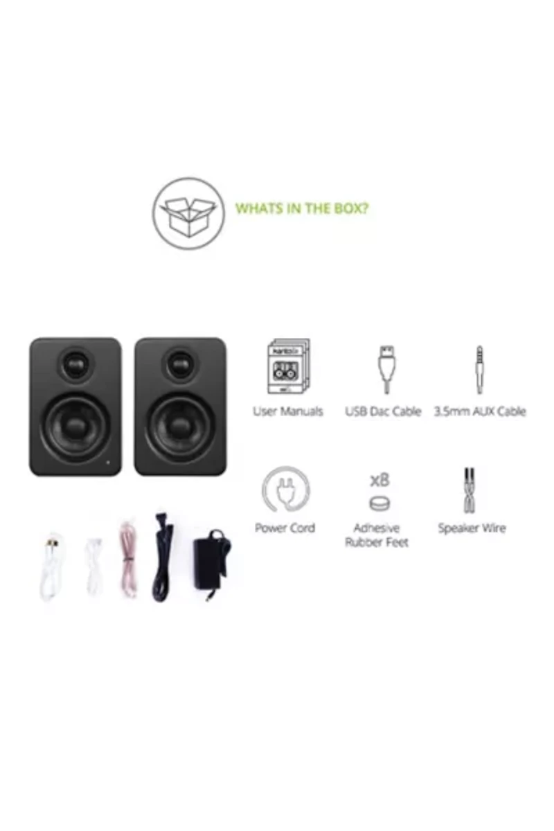 Kanto YU2 Powered Desktop Speaker Set