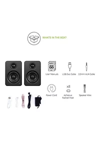 Kanto YU2 Powered Desktop Speaker Set