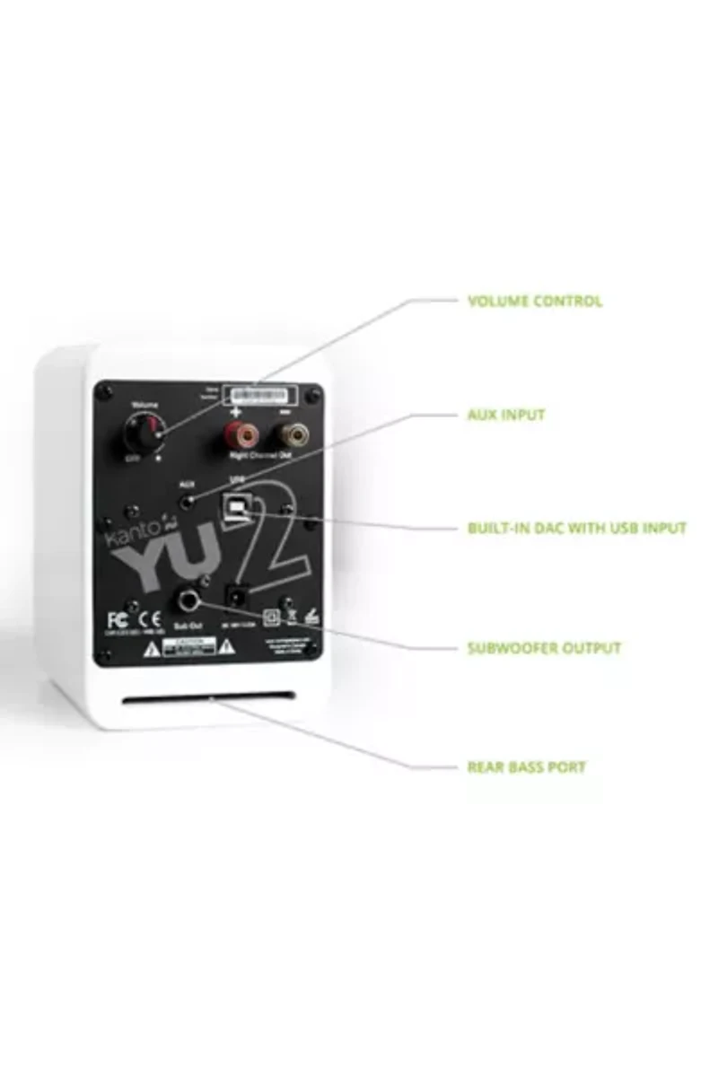 Kanto YU2 Powered Desktop Speaker Set