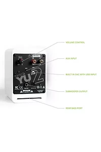 Kanto YU2 Powered Desktop Speaker Set