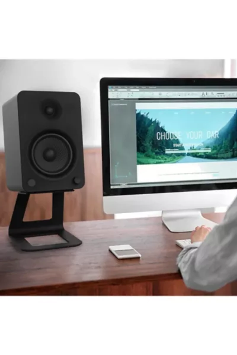 Kanto YU6 Powered Bluetooth Bookshelf Speaker Set
