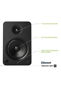 Kanto YU6 Powered Bluetooth Bookshelf Speaker Set