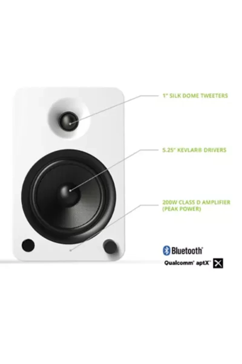 Kanto YU6 Powered Bluetooth Bookshelf Speaker Set